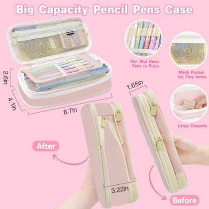 HRFGWDD Bible Study Supplies Journaling Kit for Women, All-in-One Bible Journaling Kit with Bible Highlighters and Pens No Bleed, Bible Tabs, Bookmarks, Bible Bag – Back-to-School Gifts（97pcs） - color: 97pcs