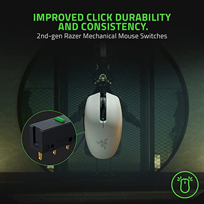 Razer Orochi V2 Wireless Gaming Mouse — Ultra Lightweight & Portable, Bluetooth & 2.4Ghz Wireless Connectivity, 18K DPI, Up to 950hrs Battery Life, Compatible with PC & Mac — White - color: White