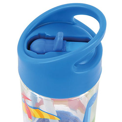 Stephen Joseph, Kids Flip Top Water Bottle, 10 oz Tritan BPA Free, Water Bottle for Girls & Boys, Back to School Flip Top Bottle, DINO - color: Dino