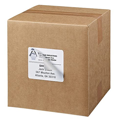Avery Printable Shipping Labels with Sure Feed, 3-1/3" x 4", White, 150 Blank Mailing Labels (5264)