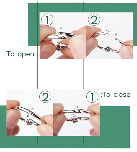 Mr. Pen- Loose Leaf Binder Ring, 100 Pack, 3 Sizes (1", 1.5", 2") | Metal Loose Leaf Binder Book Rings Bulk for Books and Index Cards, Scrapbook, Keychains, School, Home, Office, Silver - color: Silver, size: 1", 1.5", 2", 100 Pack