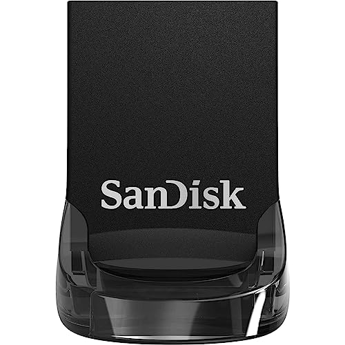 SANDISK 128GB Ultra Fit USB 3.2 Gen 1 Flash Drive - Up to 400MB/s, Plug-and-Stay Design - SDCZ430-128G-GAM46 - size: 128GB, style: Up to 400MB/s