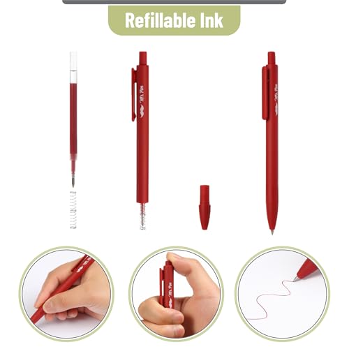 Mr. Pen- Bible Highlighters and Pens, 12 Pack, Bible Journaling Kit | 6 Colors Gel Highlighters No Bleed and 6 Colors Gel Pens, Fast Dry and No Smear for Journaling, Planner, School Supplies