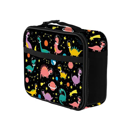 Dinosaur Lunch Bag Reusable Insulated Lunch Box Keep Food Cooler Thermal Lunch Tote for Women Men - color: Dinosaur