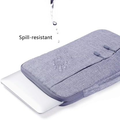 Megoo 12inch Laptop Sleeve Case with Handle Carrying Travel Case(Gray) | Fit for Microsoft Surface Pro 12", Pro 11/10/9/X/8 13", Pro 7/6/5/4 12.5" and Most 11"-13" Tablet Chromebook Computers - color: Gray, size: 11-12.5Inch