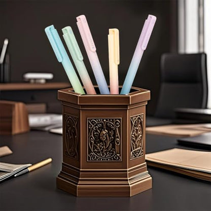 Gel Pens 5-Pack Quick-Dry Smudge-Resistant Ink, Writing Tools for School, Office, Creative Projects | Aesthetic Gift Set for Students/Teachers/Nurses/Professionals (Cotton Cloud) - color: Cotton Cloud
