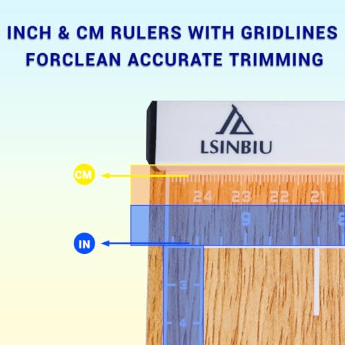 Paper Trimmer Cutter for Office and Crafts, Heavy-Duty, Portable Paper Slicer, 12-Inch, 10-Sheet Cardstock