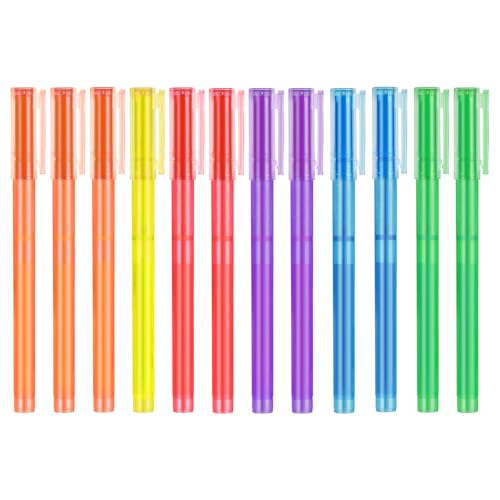 Pastel Highlighters - 12 Pack Multi Colored, Fast-Dry Bible Journaling Markers, Non-Bleed Pastel Highlighters for School, Office & Study Supplies