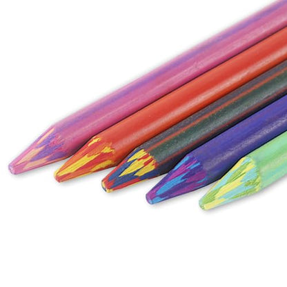 5.6MM Mechanical Pencil Lead Refills - Rainbow, Graphite - Soft, Medium, Hard - Clutch Pencil Refills - 5 PCs - color: Rainbow 5.6mm Refills - 5 pcs