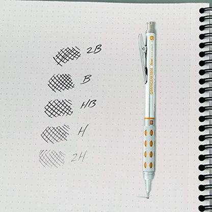 Pentel Super Hi-Polymer Lead Refill, 0.9mm Thick, 2H, 180 Pieces of Lead (50-9-2H) - style: 2H Lead