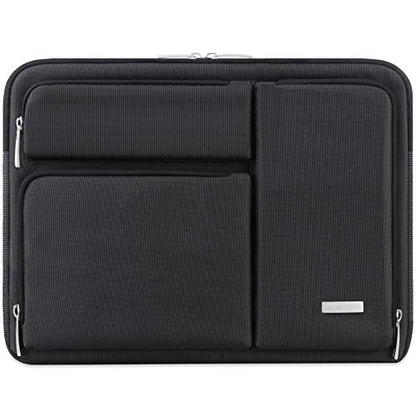 Lacdo Chromebook Case Laptop Sleeve for 11.6 inch Samsung HP Lenovo Dell Acer ASUS Chromebook, 13 inch Microsoft Surface Pro 11 Copilot+PC/Surface Pro 10 9 8 X, 11.6" MacBook Air Computer Bag, Black - color: Black, size: 11-11.6 Inch