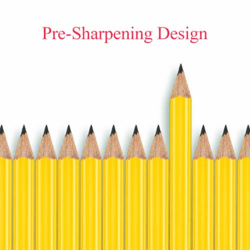 Outus 72 Pieces Golf Pencils Half Pencils with Eraser Mini Bulk Short #2 HB Pre Sharpened for Bridal Shower Wedding Office(Pale Yellow) - color: Pale Yellow