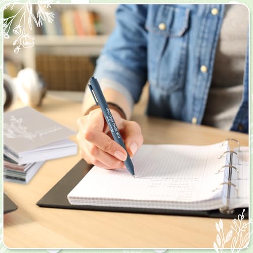 Tellingyou 40 Pcs Back to School Gift for Teacher Student Employee Appreciation Inspirational Notebook Ballpoint Pen Motivational Notebook Mini Journal for Volunteer Team Classroom Rewards (Awesome) - color: Awesome