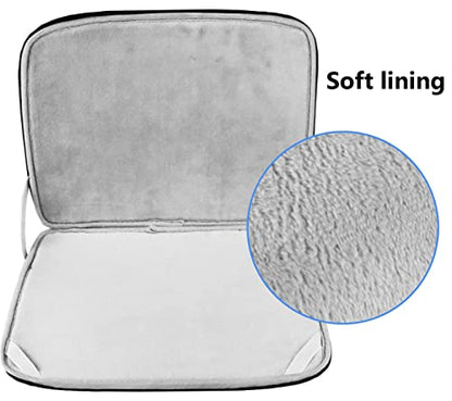 Laptop Case Sleeve 13.3 inch, Protective Computer Cover Sleeve Tablet Briefcase Carrying Bag Compatible with MacBook Air/MacBook Pro, HP, ASUS, Acer, Lenovo, Notebook, Computer, Black - color: Black, size: 13.3 Inch