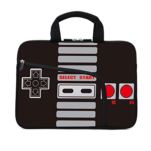 11.6" 12.2 inches Laptop Sleeve Chromebook Case Tablet Case Neoprene Handle Sleeve for Men Women, Two Pockets Fit Apple MacBook Air Samsung Acer HP DELL (Games-3) - color: Games-3
