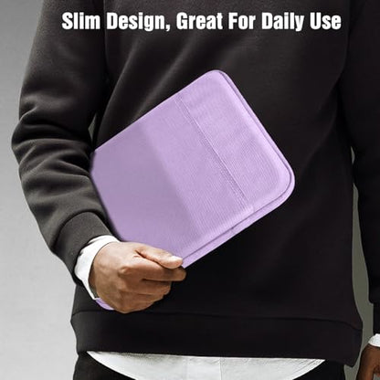 TiMOVO 9-11" Tablet Sleeve Bag, Taro Purple | Fit iPad 11" A16 2025 / 10.9"/10.2" / Air 11" 5/4 Gen / Galaxy Tab A9+/A11Plus 11", Fit Smart Keyboard - color: Taro Purple, size: 9-11 Inch
