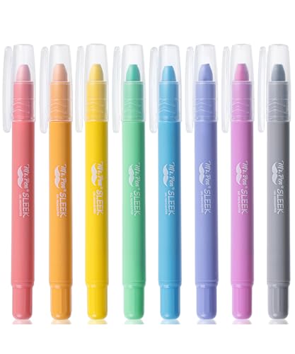 Mr. Pen- No Bleed Gel Highlighters, Friendly Colors, 8 Pack | Bible Highlighters and Pens No Bleed, Bible Markers for Study, Journaling, School Supplies and Accessories - color: Friendly Colors, size: 8 Pack