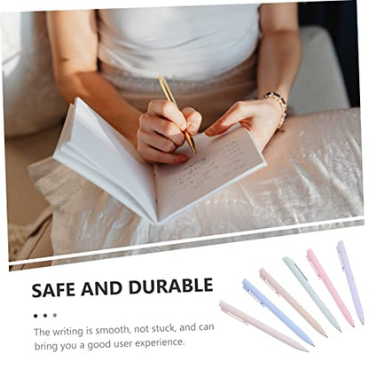 Uonlytech 6pcs Quick Drying Multi Color Gel Marking Pens for Students and Household Use Lightweight Material Smooth Writing School and Office Supply