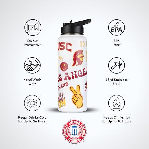 The Memory Company | Licensed NCAA 34oz Team Spirit Water Bottle