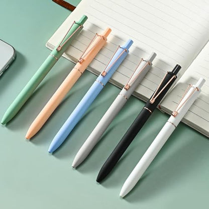Gel Pens,0.7mm Quick Dry Black Ink Pens, Medium Fine Point Smooth Writing Pens, Cute Office School Supplies Gifts for Women, Bulk Pack of 24 (24)