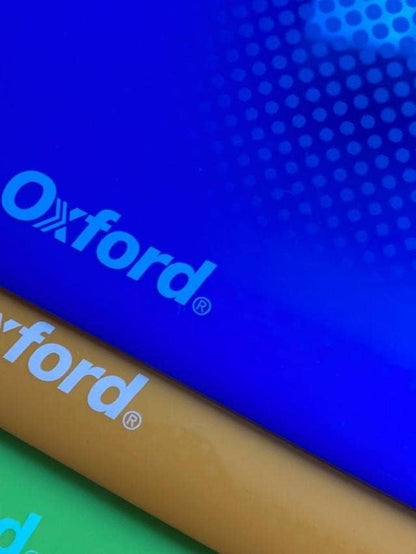 Oxford Poly File Folders, 1/3 Cut Tabs, for Letter Size Papers, Blue, Red, Orange, Light Blue, Green, Black, 6 Pack (52004)