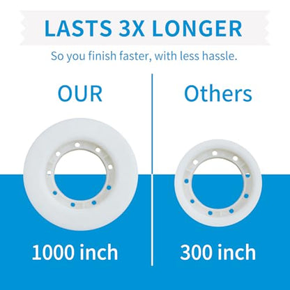 Invisible Tape,12 Rolls Tape Refills Bulk, Writable Tape 3/4 X 1000 Inches, Matte Transparent Tape for Dispenser, School Office Home Supplies for Labeling Gift Wrapping,Craft