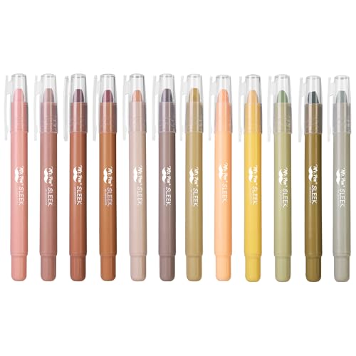Mr. Pen- Gel Highlighter, 12 Pack, Vintage Colors | Bible Highlighters No Bleed, No Bleed Highlighters - color: Vintage Colors, size: 12 Pack