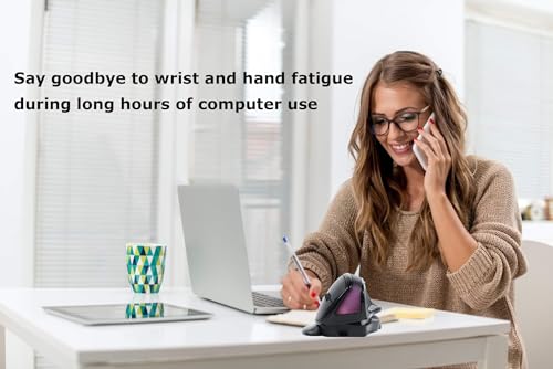 Wireless Mouse Large Angle Adjustable Upright Carpal Tunnel Ergo Optical Mice for PC Laptop Computer Macbook Gift,3600 DPI,Removable Palm Rest,RGB Light,2.4GHz Wireless Mouse Cute Hamster Shape