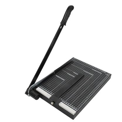 Precision Paper Cutter for A4/B5/A5/B6/B7, 10x13 inches, 70GSM Capacity, Metal Base Black - color: Black