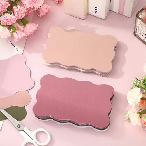 Whaline 150 Pack Antique Rose Blush Champagne Index Cards 3 x 5 Inch Cardstock Flashcard Soft Color Blank Index Cards for Note-taking Studying Organizing School Office Supplies - color: Rose Blush