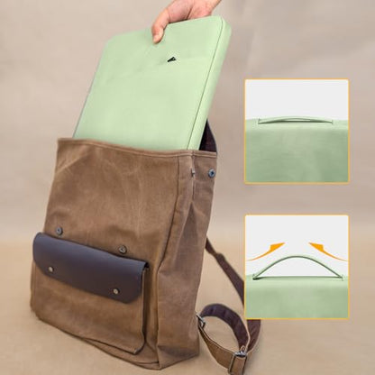 14 Inch Laptop Case Computer Sleeve for HP Lenovo Acer Dell Chromebook/Stream/Aspire 3, Lenovo IdeaPad/ThinkPad, ASUS Chromebook/Vivobook Go, Dell Latitude 7490 Bag, Green - color: Green, size: 14 Inch