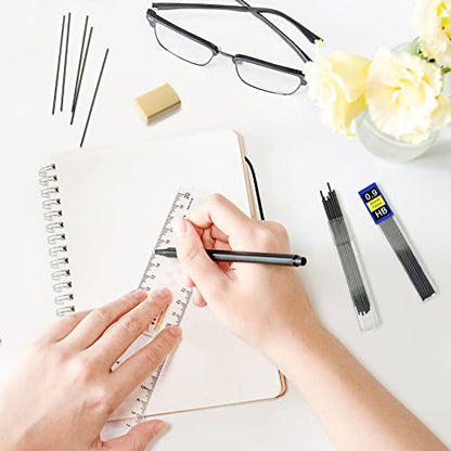 Morepack 720 Pieces 0.9 mm Lead Refills for Mechanical Pencils,0.9 mm HB, Smooth Break Resistant Mechanical Pencil Lead - style: 0.9 mm