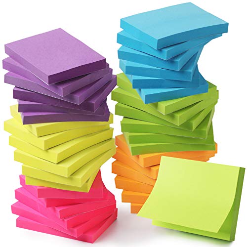 Mr. Pen- Small Sticky Notes, 1.5"x2", 36 Pads, 2160 Sheets, Bright Colors | Mini Sticky Notes Bulk, Self-Stick Note Pads, Perfect for Office, School, Home, Study & Organization