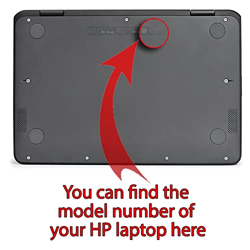 mCover Case Compatible for 2020～2022 11.6" HP Chromebook X360 11 G3 EE / G4 EE Laptops Only (NOT Fitting Any Other HP Models) - Black - color: Black