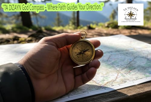 For I Know The Plans I Have For You, Jeremiah 29:11, Solid Brass Directional Engraved Compass, Baptism Gifts for Boys Girls, First Communion, Christian Gifts for Men, First Confirmation Gifts for Boys - style: # God is Light-1 John 1:5