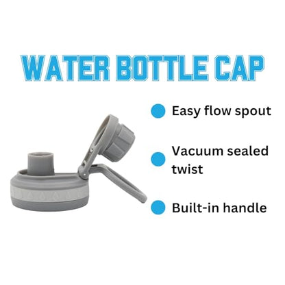 Oregon Water Bottle - Gray Double Walled Stainless Steel 24 oz Keeps Drinks Cold or Hot - color: Oregon Ducks - Gray