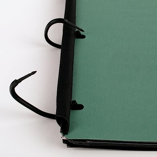 Five Star Flex Refillable Notebook + Study App, College Ruled Paper and 1-1/2 Inch TechLock Ring Binder with Pockets, Tabs and Dividers, 300 Sheet Capacity, Seaglass Green (29324AQ8) (Pack of 6) - color: Seaglass Green, size: 6 Pack