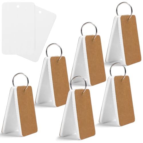 2.2x3.5 Blank Index Cards, Goefun 300 Pcs White Flash Cards with Ring, Small Notecards for Studying, To Do List, Note Taking, School Supplies, Office and Home - color: white-blank, size: 2.2x3.5-300pack
