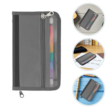 B6 Zipper Accordion File Folder with 13 Pockets, Expanding Vertical Document Organizer for Office and School Filing, Multi-Layer Paper Divider, Portable Document Binder