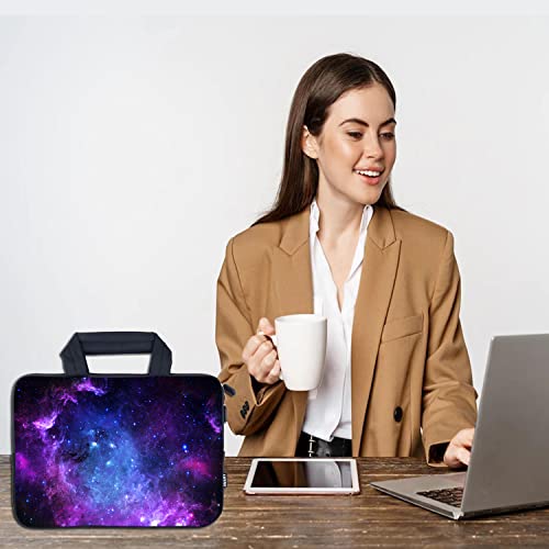 AMARY Laptop Sleeves 11.6" 12" Laptop Handle Bag Neoprene Notebook Carrying Pouch Chromebook Sleeves case (Stars) - color: Stars