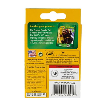 Crayola Classic Color Pack Crayons, 8 Colors/Box (52-3008)