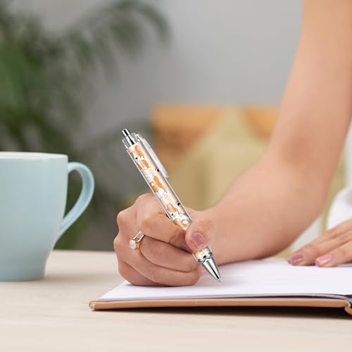 Dog Ballpoint Pens Gifts - School Office Retractable Supplies 24 Pcs Cute Gifts Bulk Black Ink Smooth Fine Point Writing Pen Colorful Graduation Birthday Gift for Women Men Teacher Students - style: Dog