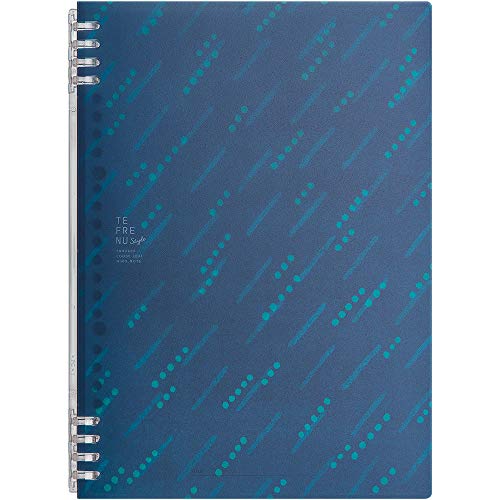 King Jim 9855TES-L104 Ring Notebook, Tefline, Style B5, Line - size: B5, style: Line