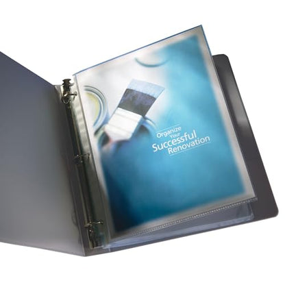 Wilson Jones Sheet Protectors, Heavy Weight, Top-Loading, Non-Glare, 100 Sheets/Box (W21413) - size: 100/Box, style: Non-Glare