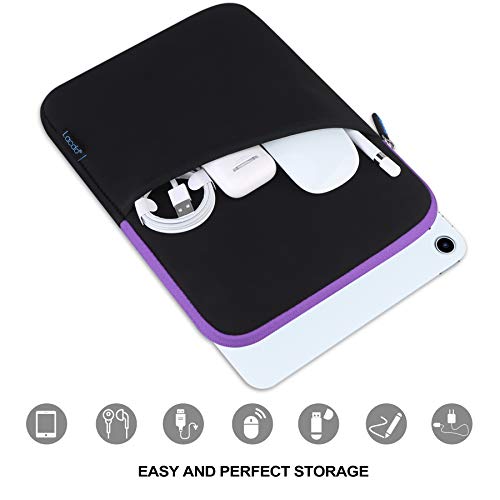 Lacdo Tablet Sleeve Case for 11 inch iPad A16 / 11 inch iPad Air M4 M3 M2 / 11" iPad Pro M5 M4 / 10.9" iPad /10.2" iPad /10.9" ipad Air / 11 Inch Samsung Galaxy Tab A9+ Bag, Fit Magic Keyboard, Purple - color: Purple, size: 9-11 Inch
