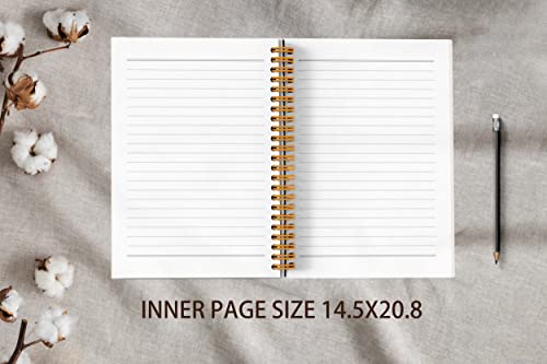 VNWEK Teacher Appreciation Gifts Spiral Notebook Journal 5.5 x 8.3 inches,It Takes a Big Heart to Shape Little Minds Boho Rainbow Lined Hardcover Spiral Notebook,Thank You Gifts for Teacher - color: jsj-notebook-11