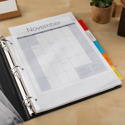 Avery 11220 Big Tab Extra-Wide Dividers, 9-1/4 x 11-1/8, Multicolor, 5 Tabs/Set