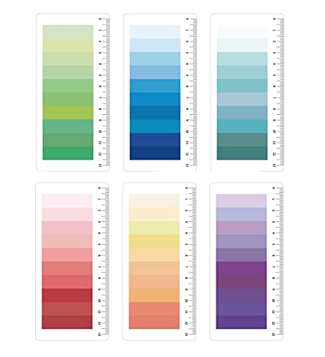 Tvoip 900 Pieces Colored Page Markers,6 Sets Sticky Tabs,Neon Sticky Notes Flags,Waterproof Writable Translucent Page Flags for Books,Bookmarks,Notebook,Removes Cleanly