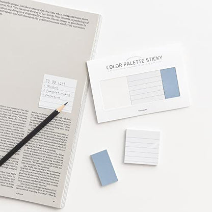 Monolike Color Palette Sticky Plan 30p A Set 4P - Self-Adhesive Memo Pad 30 Sheets - color: Plan 30p a