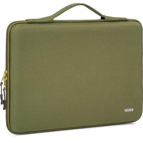 Hard Laptop Sleeve Case for 13.6" MacBook Air, 14" MacBook Pro | Fit MacBook Air M2/M3 A2681 A3113, 14" MacBook Pro M4/M3/M2/M1 Pro/Max A3112 A3401 A3185 A2992 A2918 A2779, Water-Resistant - color: Green